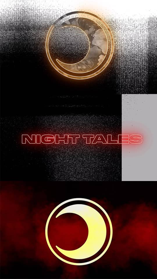 Concert Visuals made for Night Tales.