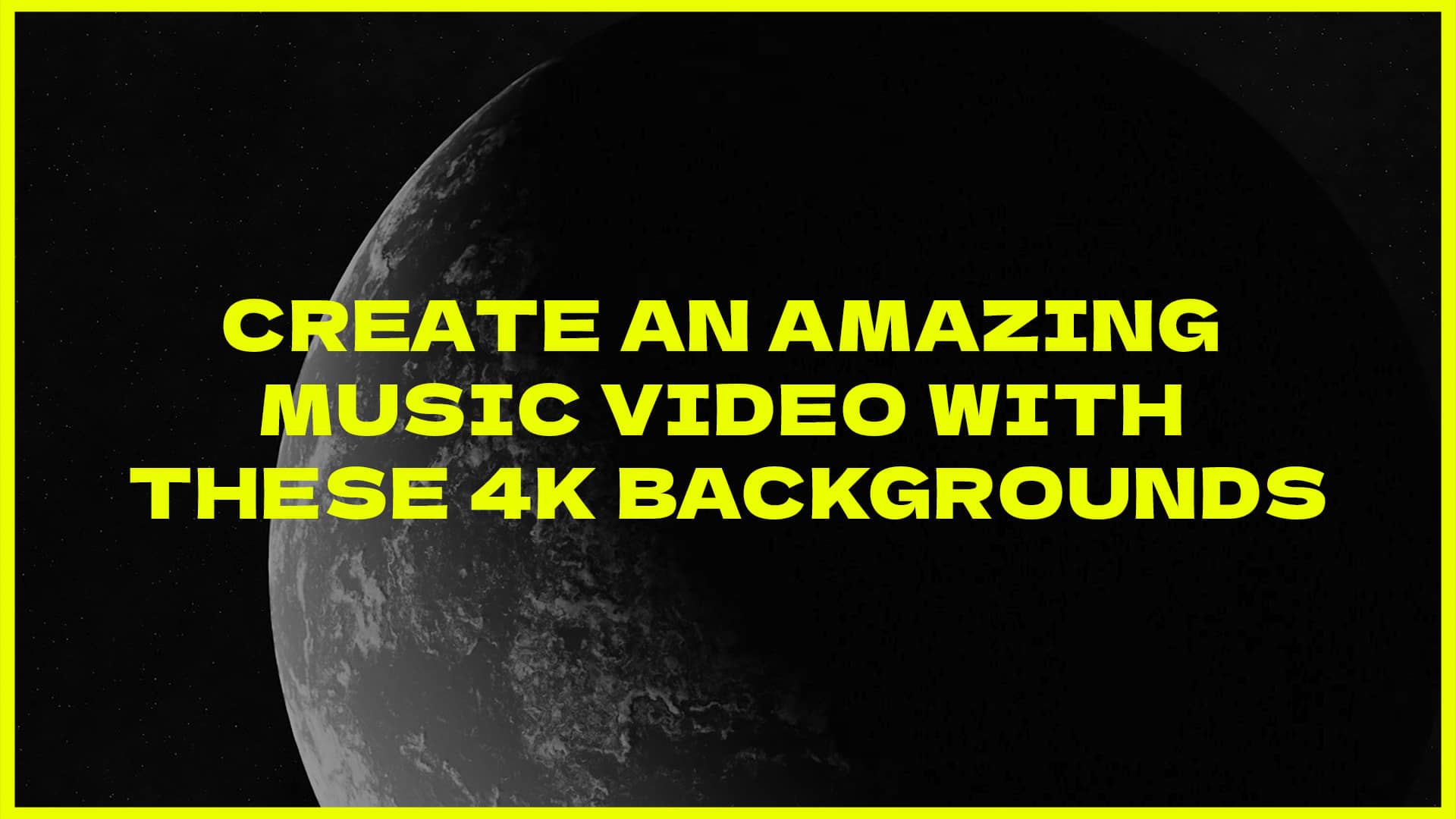 Create an amazing music video with these 4K backgrounds blog post by crazyartist3d