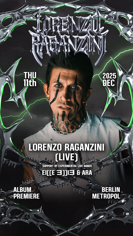 Lorenzo Raganzini 3D Flyer Design by Crazy Artist 3D