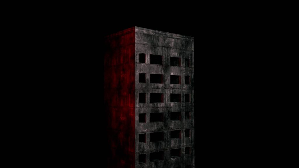 Discover Brutalist Building VJ Loop for your industrial DJ sets and VJ sets